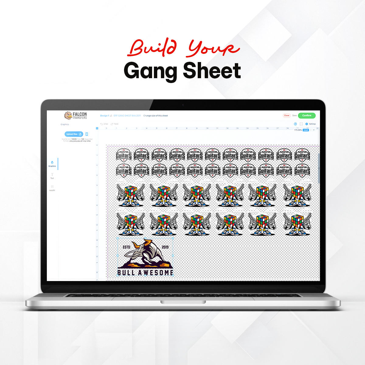 Pre-Made Gang Sheet