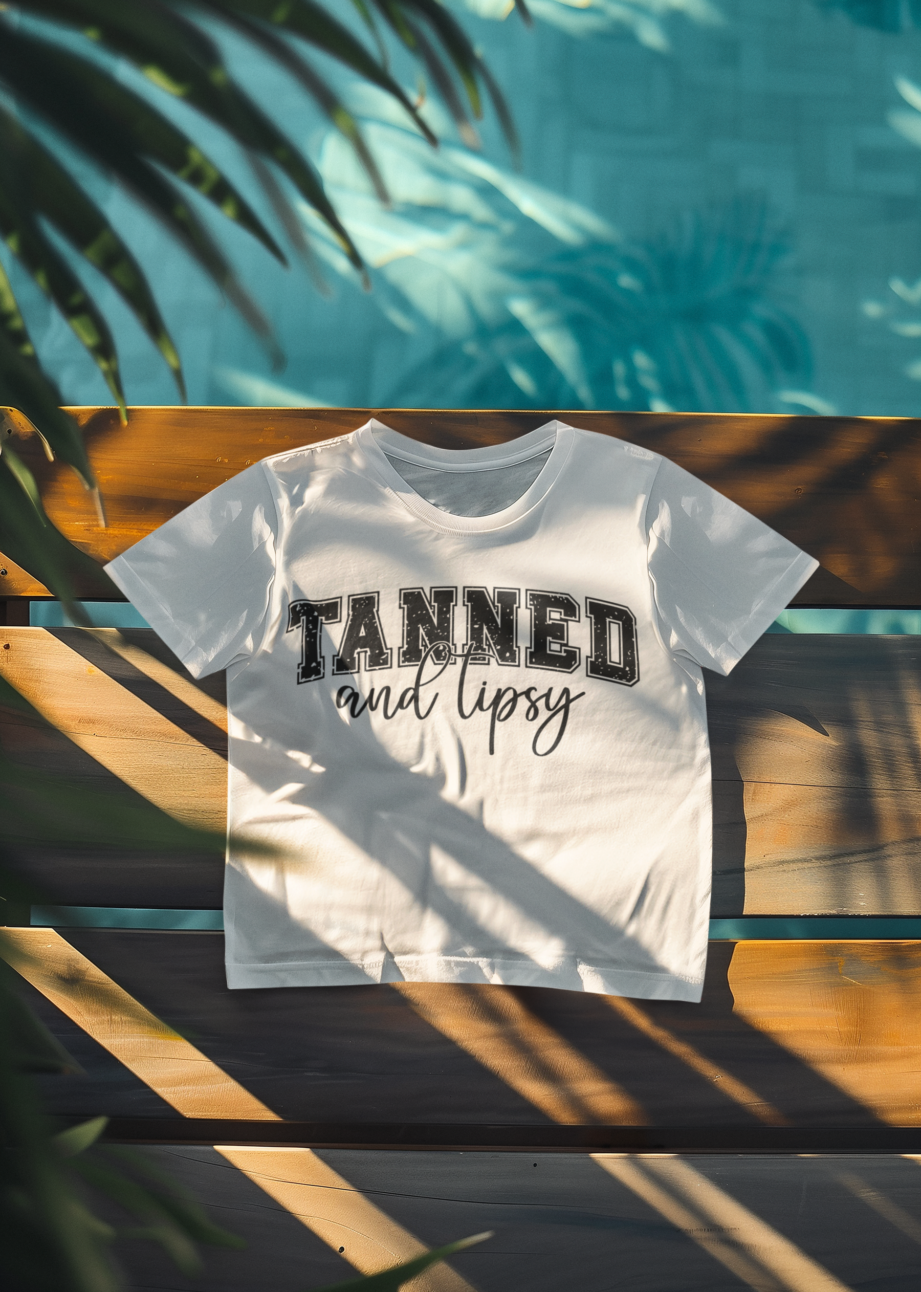 💋 Tanned & Lipsy  DTF Transfer FT244