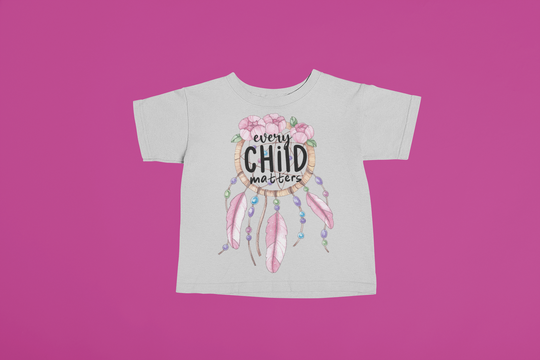 💗 Every Child Matters – Floral Dreamcatcher | DTF Transfer FT978