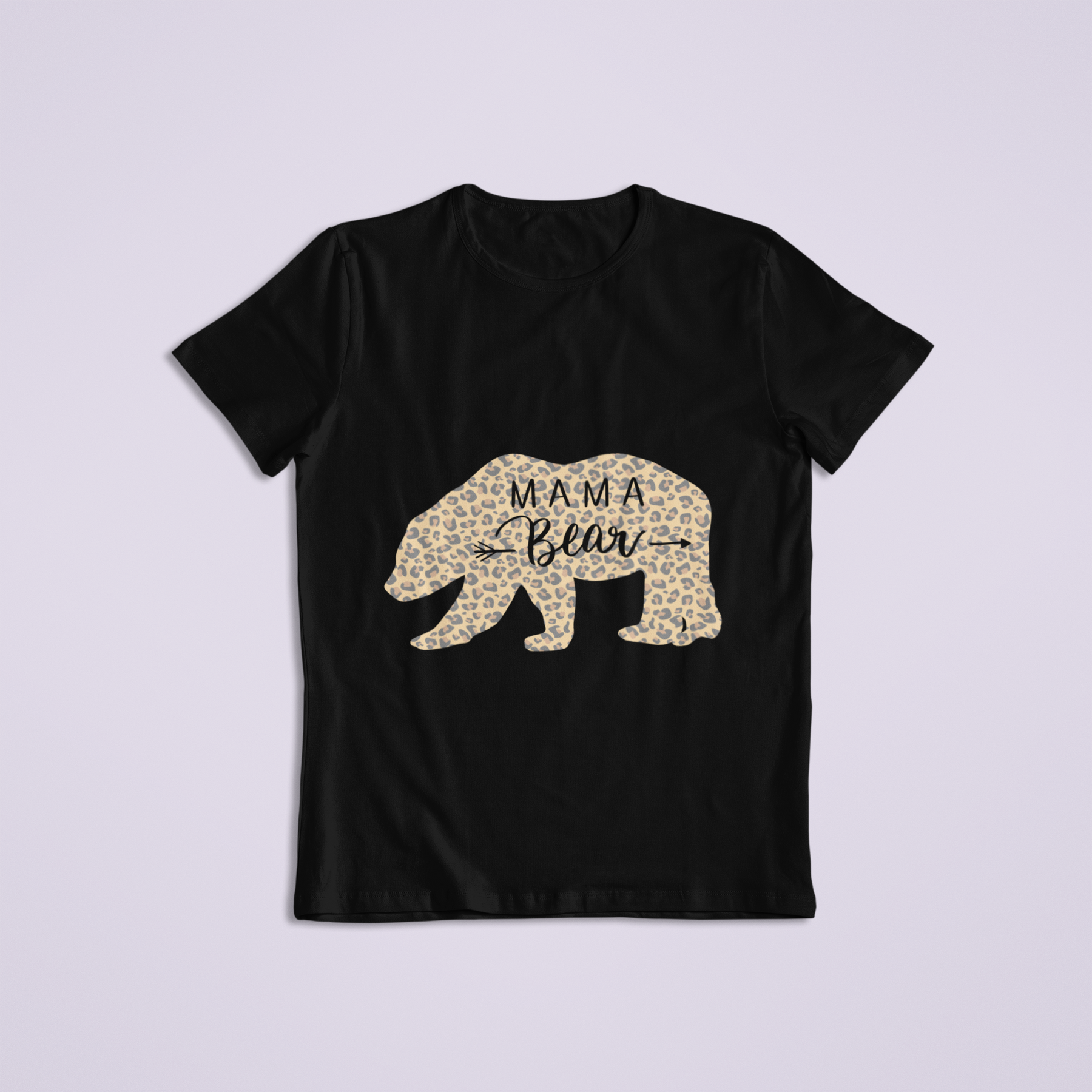 🐆 Mama Bear – Leopard Print DTF Transfer FT871
