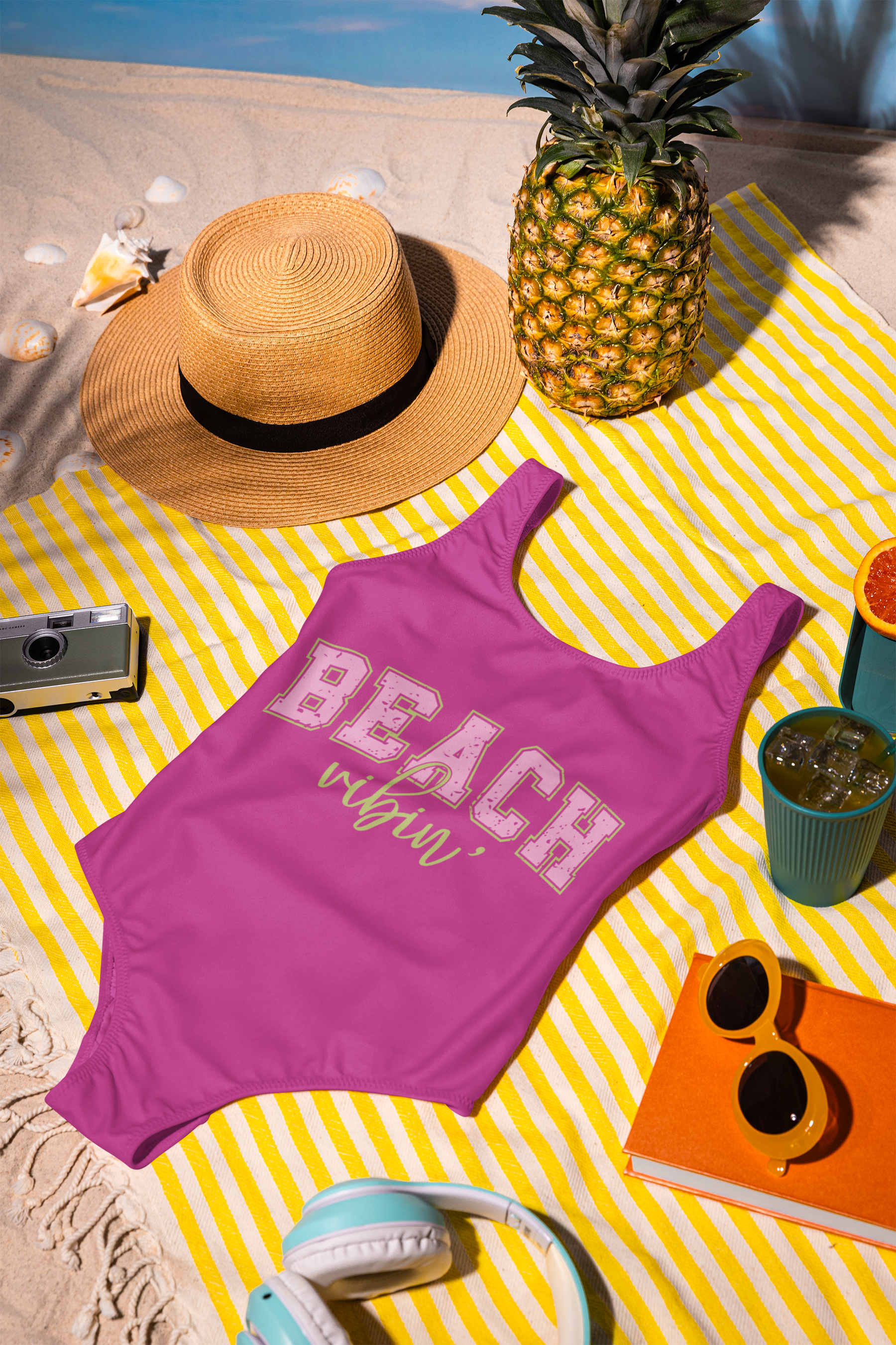☀️🌺 Summer Babe Design DTF Transfer FT237