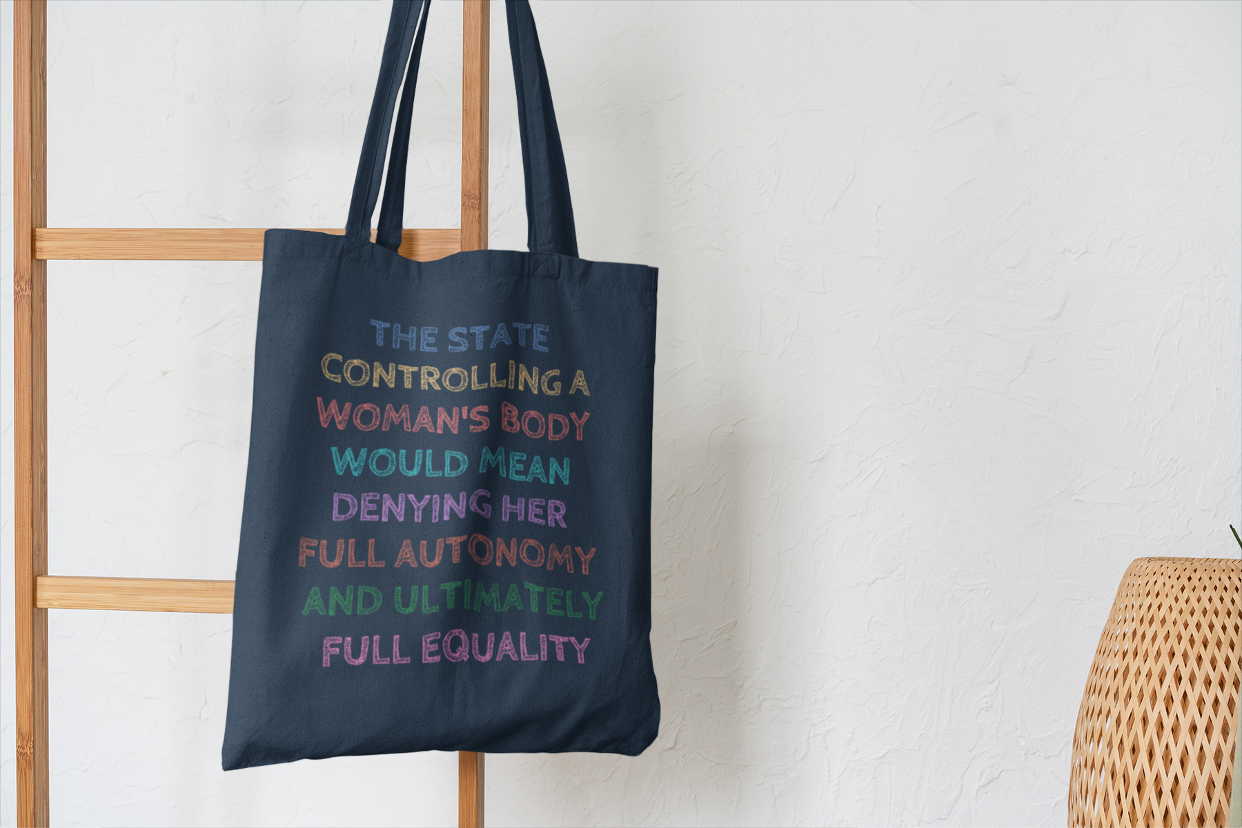🧠 The State Controlling a Woman’s Body – Statement Typography | DTF Transfer FT660