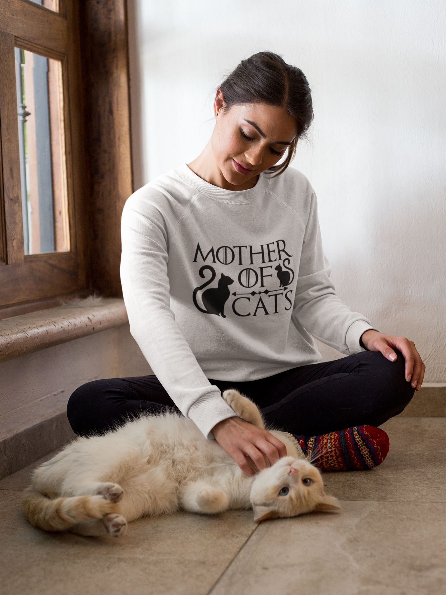 🐈👑 Mother of Cats Design DTF Transfer FT273