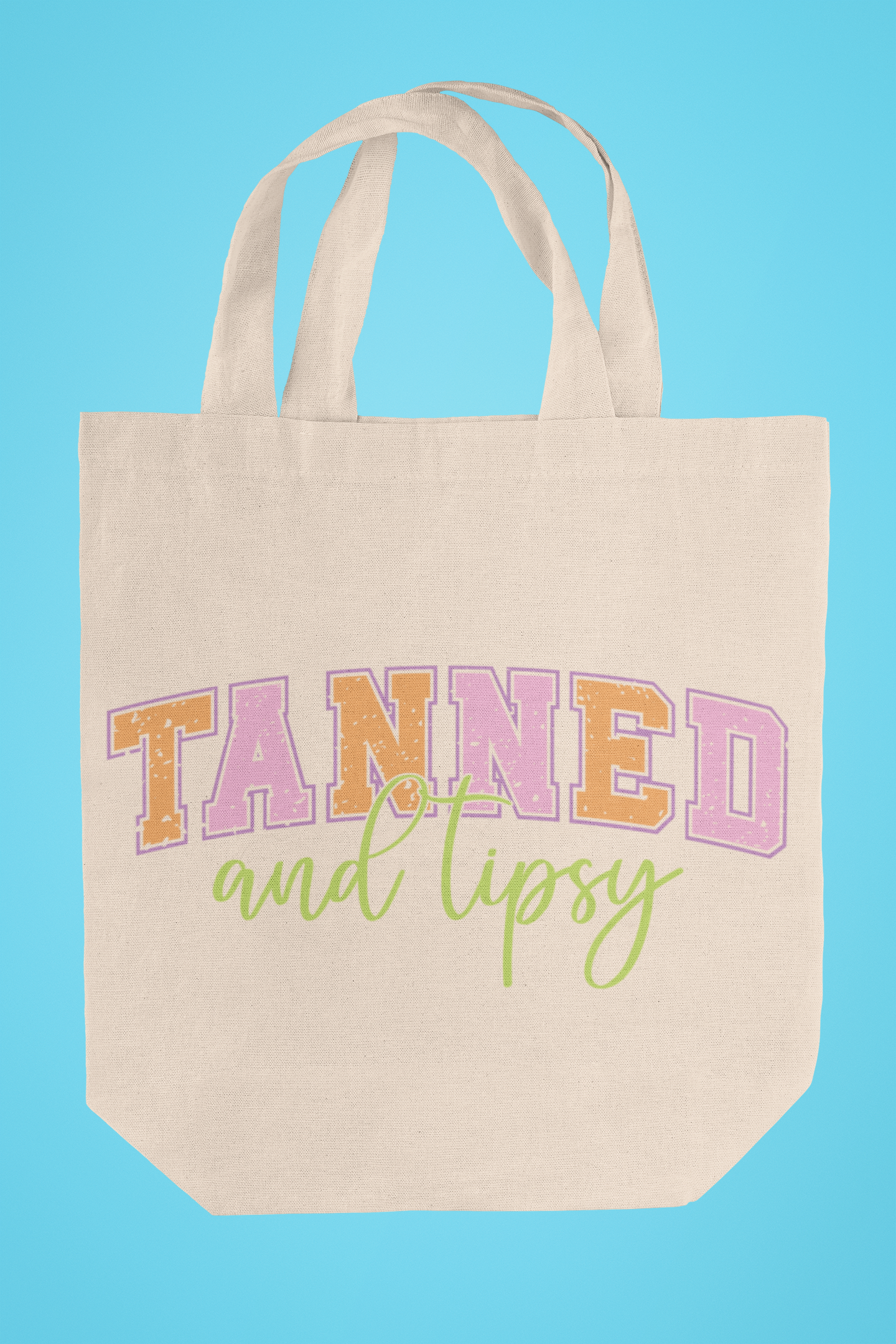 💋 Tanned & Lipsy  DTF Transfer FT246