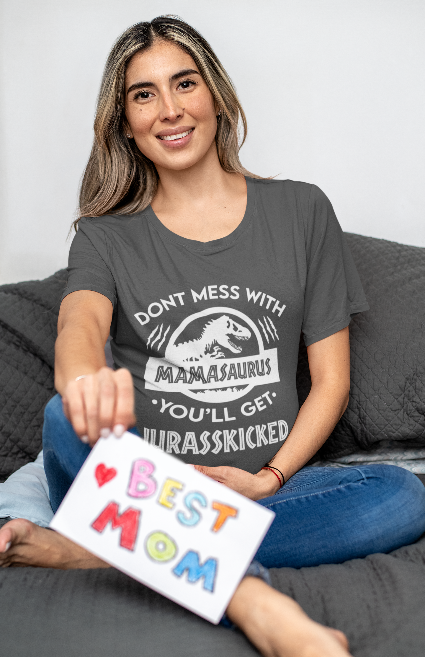 🦖 Don’t Mess With Mamasaurus | Bold Mom DTF Transfer FT857