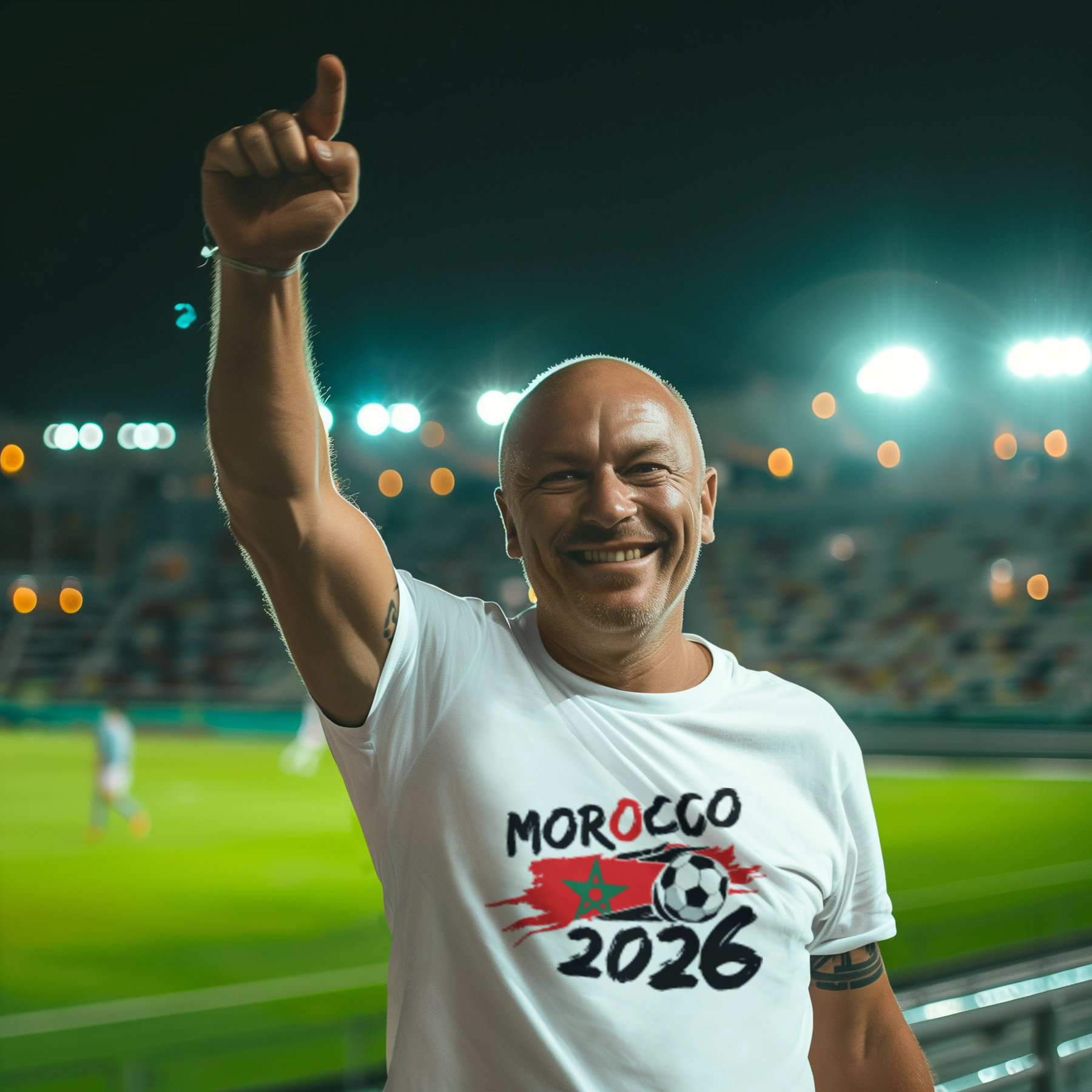 🇲🇦⚽ MOROCCO 2026 – National Pride Football | DTF Transfer FT1070