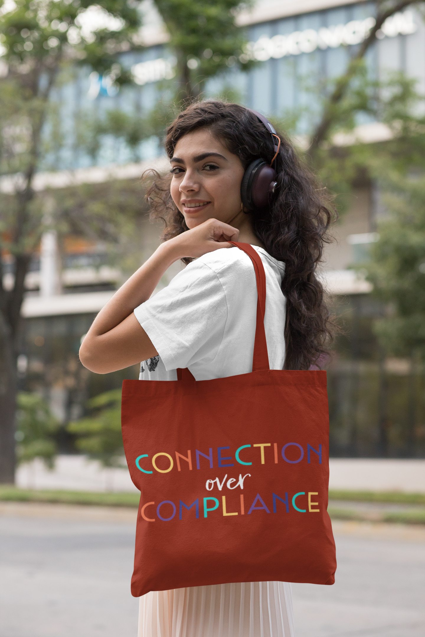 🖤✨ CONNECTION over COMPLIANCE – Statement DTF Transfer FT623